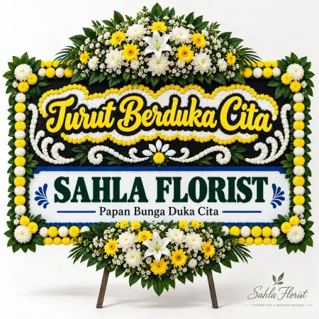 Papan Bunga Duka Tanah Grogot